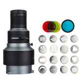 "Optical snoot for video light"